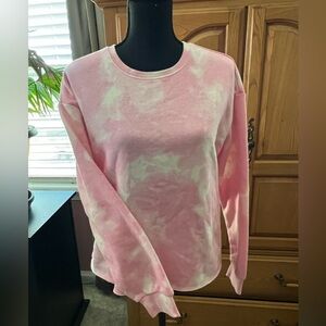 Art Class pink tie dye light weight sweat shirt❤️